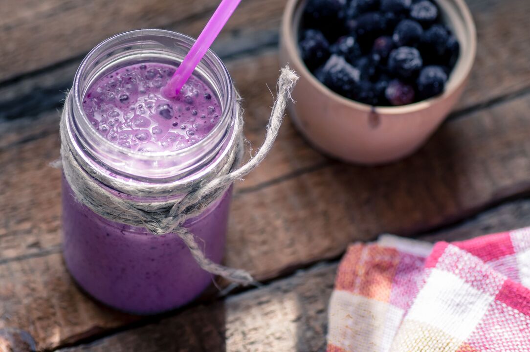 Blueberry Mint Smoothie for Weight Loss