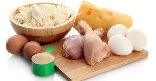sample diet protein menu for weight loss